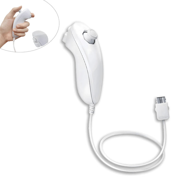 Télécommande Wii Motion Plus + Manette Nunchuk (OEM) - Image 3