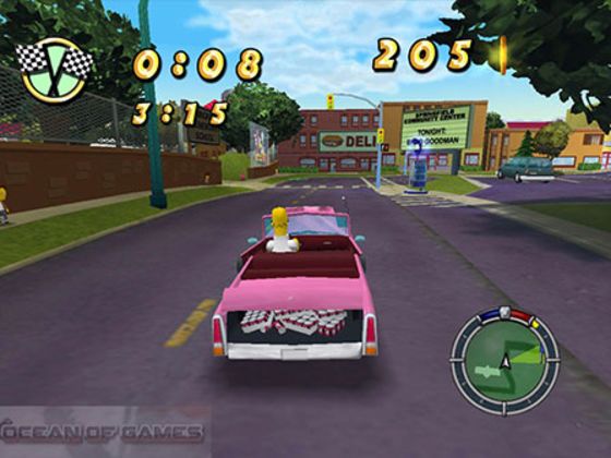 Simpsons Hit and Run - Gamecube Game (Retro Fam) - Image 3