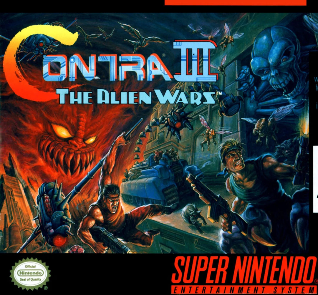 Contra III Alien Wars – SNES Game