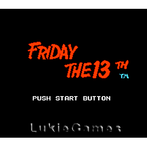 Friday the 13th - NES Game (Retro Fam)