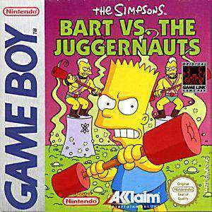 Simpsons Bart vs. the Juggernauts - Gameboy Game | Retrolio Games