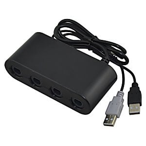 Wii U 4 Port Gamecube Controller Adapter
