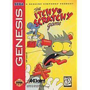 The Itchy and Scratchy Game - Genesis Game | Retrolio Games