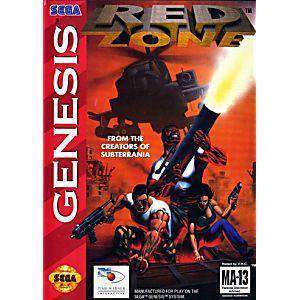 Red Zone - Genesis Game | Retrolio Games