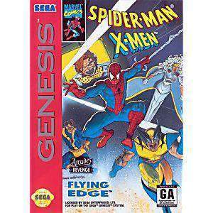 Spider-Man and X-Men Arcade's Revenge - Genesis Game | Retrolio Games