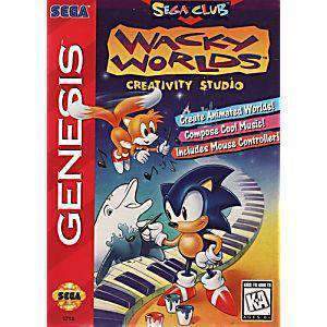 Wacky Worlds Creativity Studio - Genesis Game | Retrolio Games