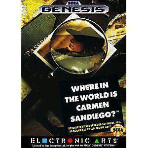 Where in the World is Carmen Sandiego - Genesis Game | Retrolio Games
