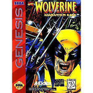 Wolverine Adamantium Rage - Genesis Game | Retrolio Games