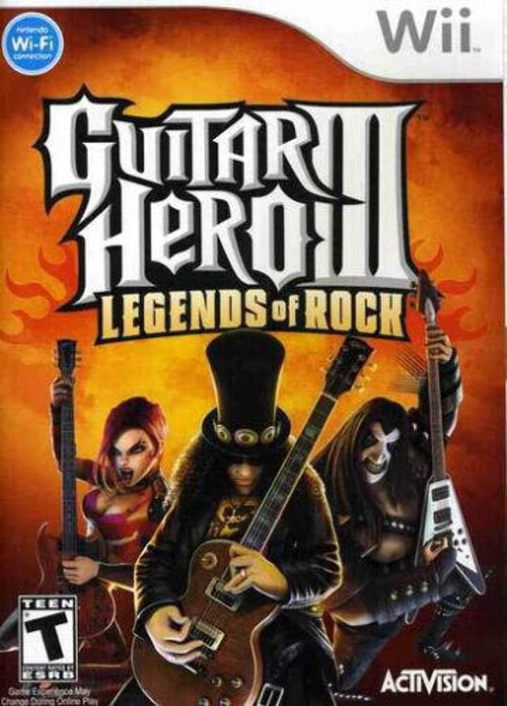 Guitar Hero III: Legends of Rock – Wii Game - Retro Fam