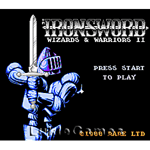 Wizards and Warriors 2 - Ironsword - NES Game | Retrolio Games