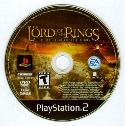 Lord of the Rings Return of King – PS2 Game - Retro Fam