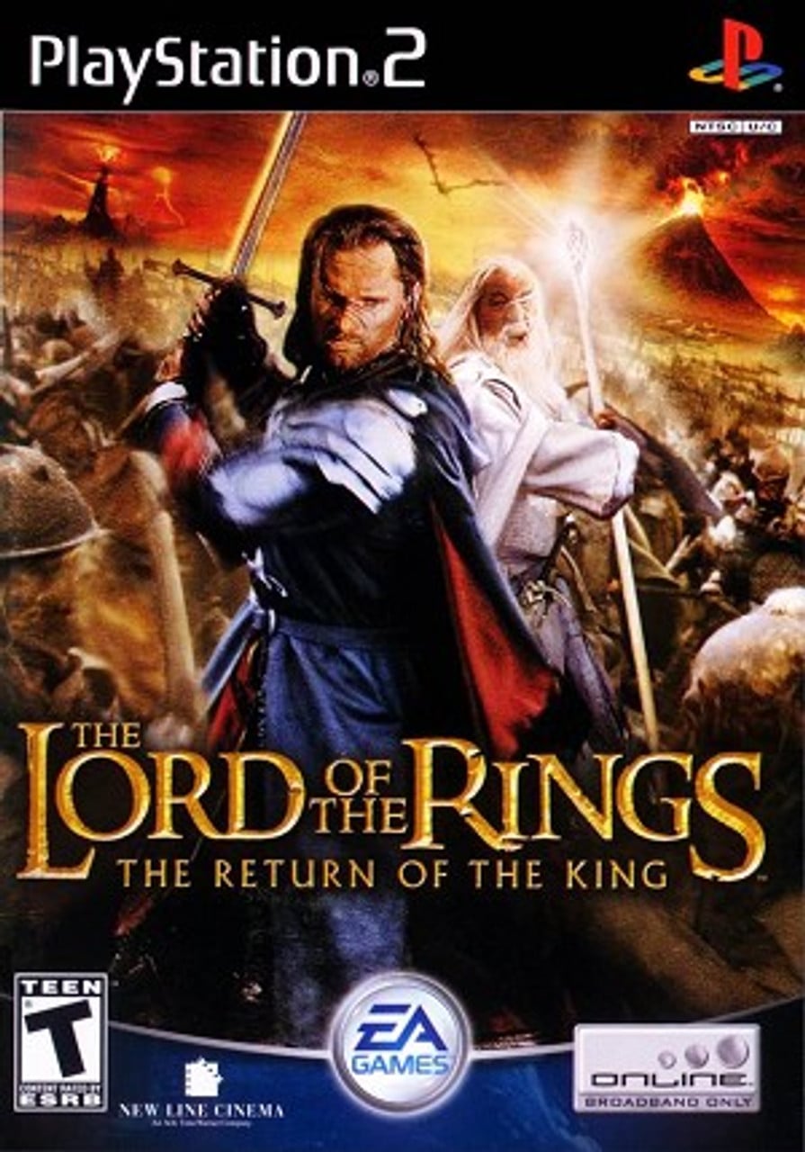 Lord of the Rings Return of King - PS2 Game