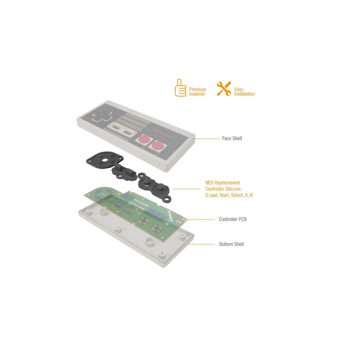 Controller Silicone for NES (Retro Fam)