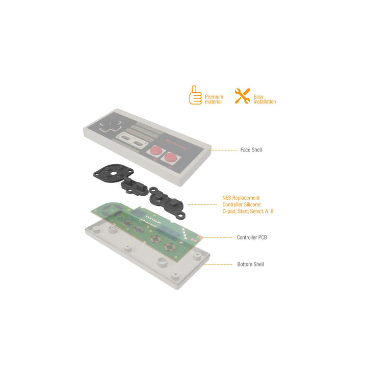 Controller Silicone for NES (Retro Fam)