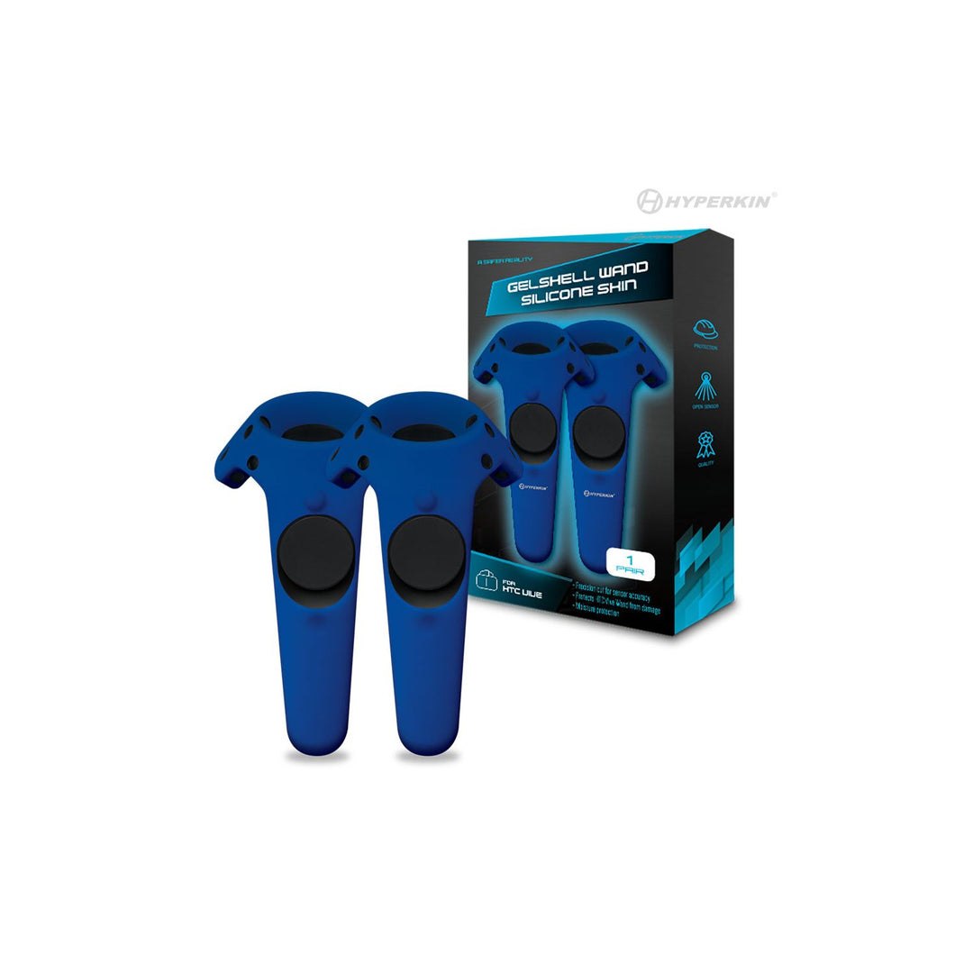 Funda de silicona GelShell para mando de HTC Vive - Azul (Retro Fam)