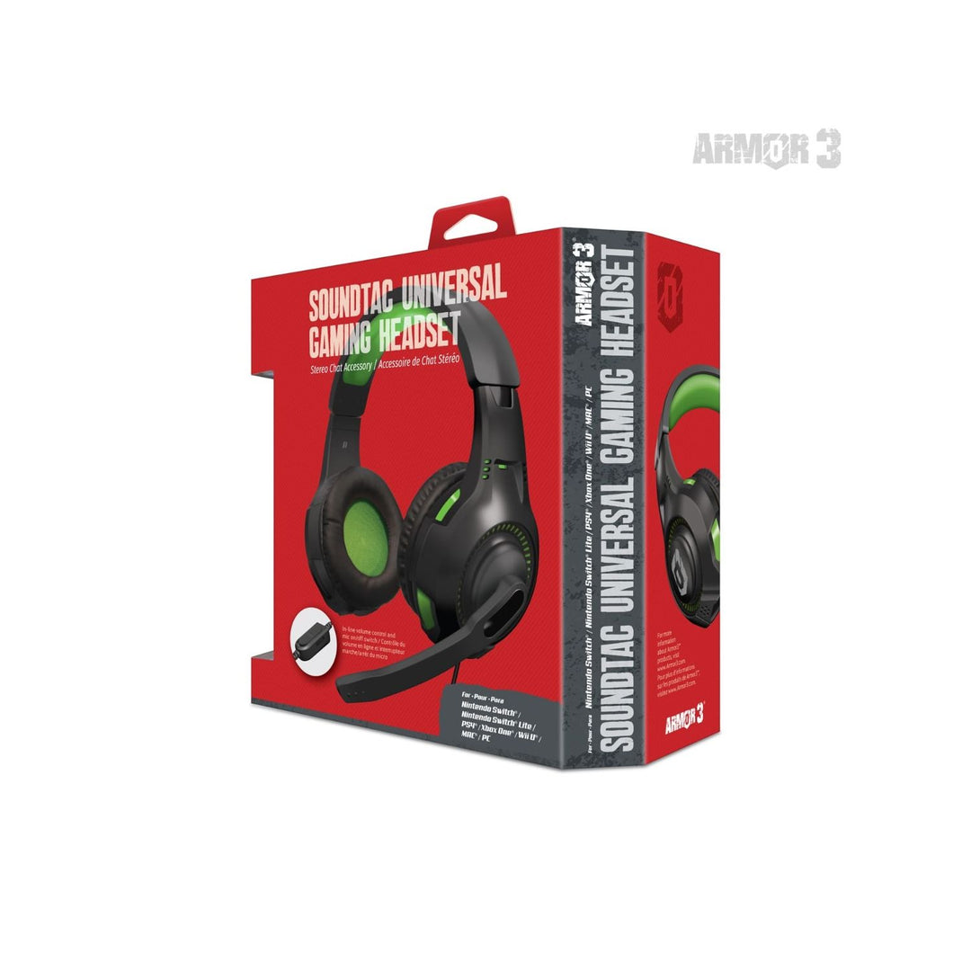 SoundTac Universal Gaming Headset (Retro Fam)