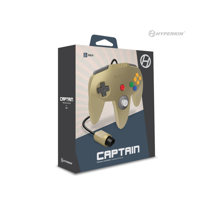 Captain N64 Premium Controller (Retro Fam)