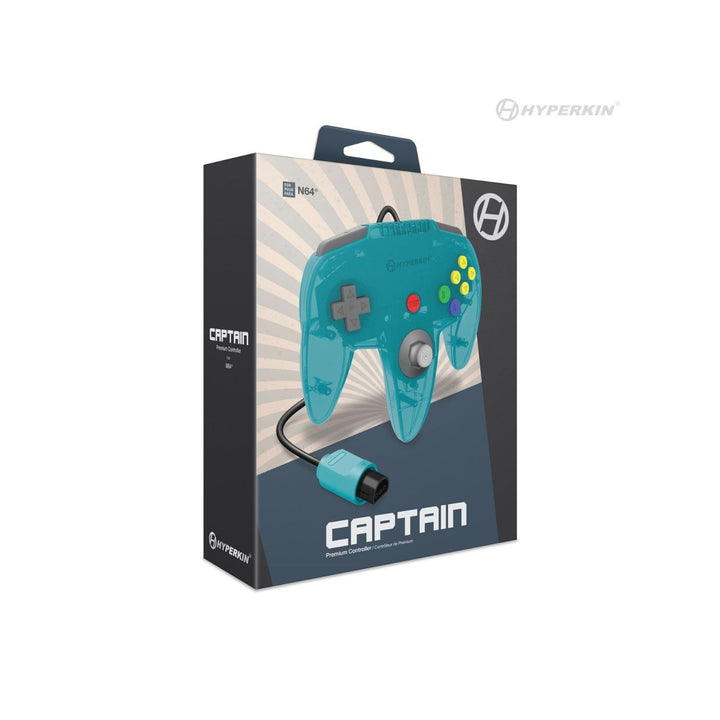 Captain N64 Premium Controller (Retro Fam)