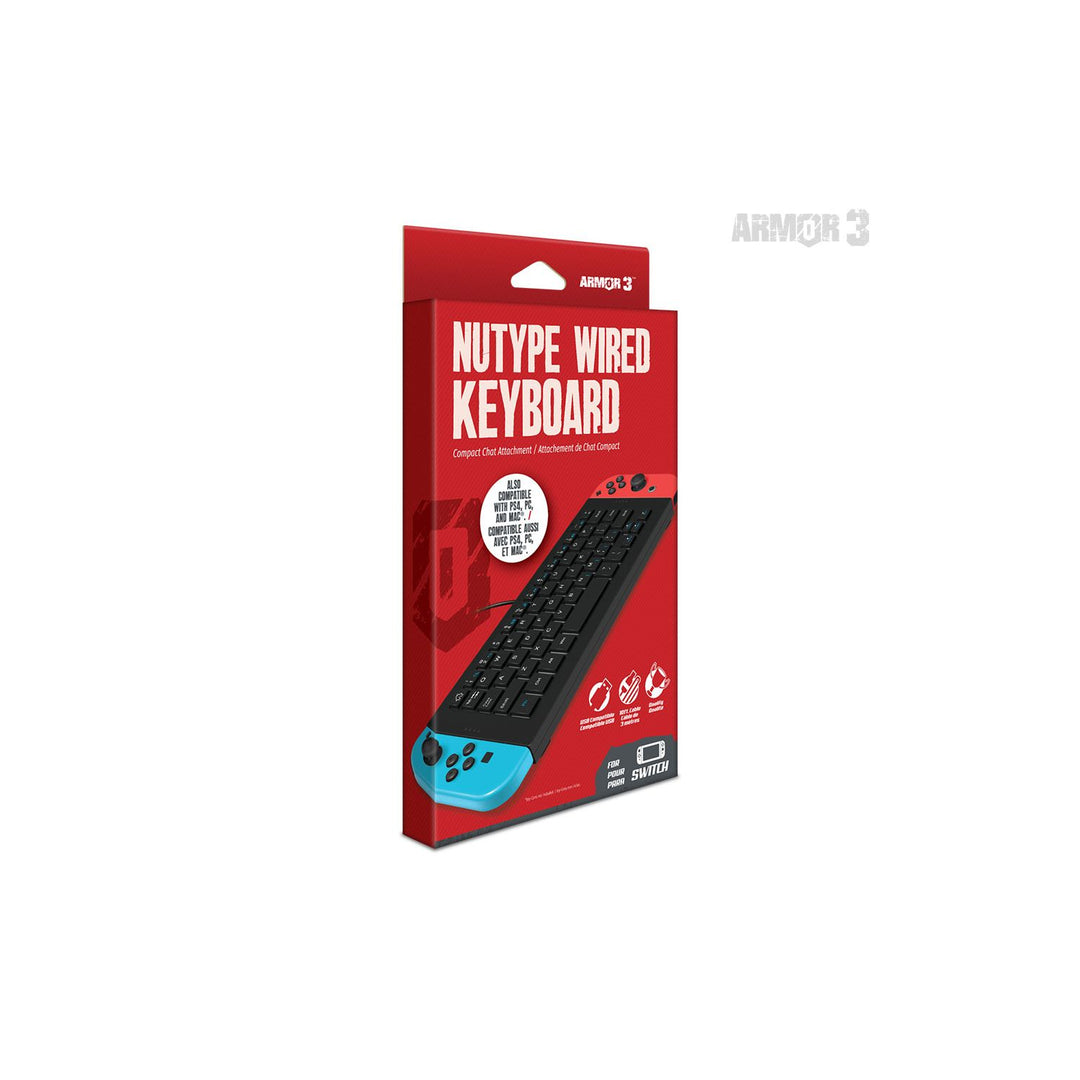 Teclado con cable NuType para Nintendo Switch (Retro Fam)