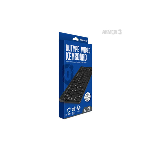 Teclado con cable NuType para PlayStation 4 (Retro Fam) - Image 2