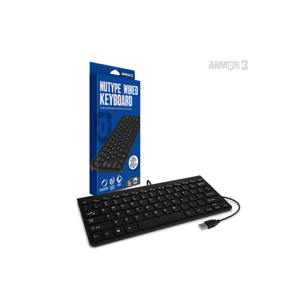 NuType Wired Keyboard for Playstation 4