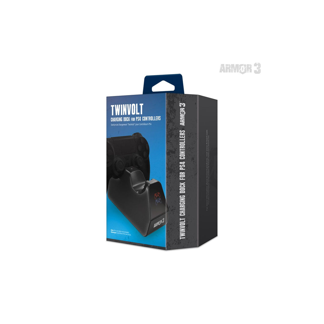 Station de charge TwinVolt pour PlayStation 4 (Retro Fam)