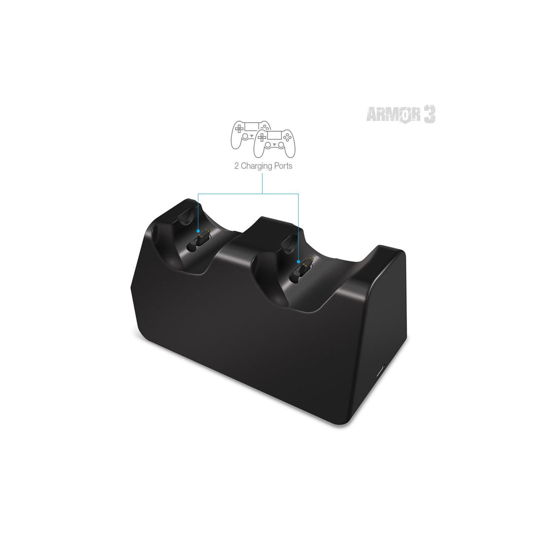 Station de charge TwinVolt pour PlayStation 4 (Retro Fam)