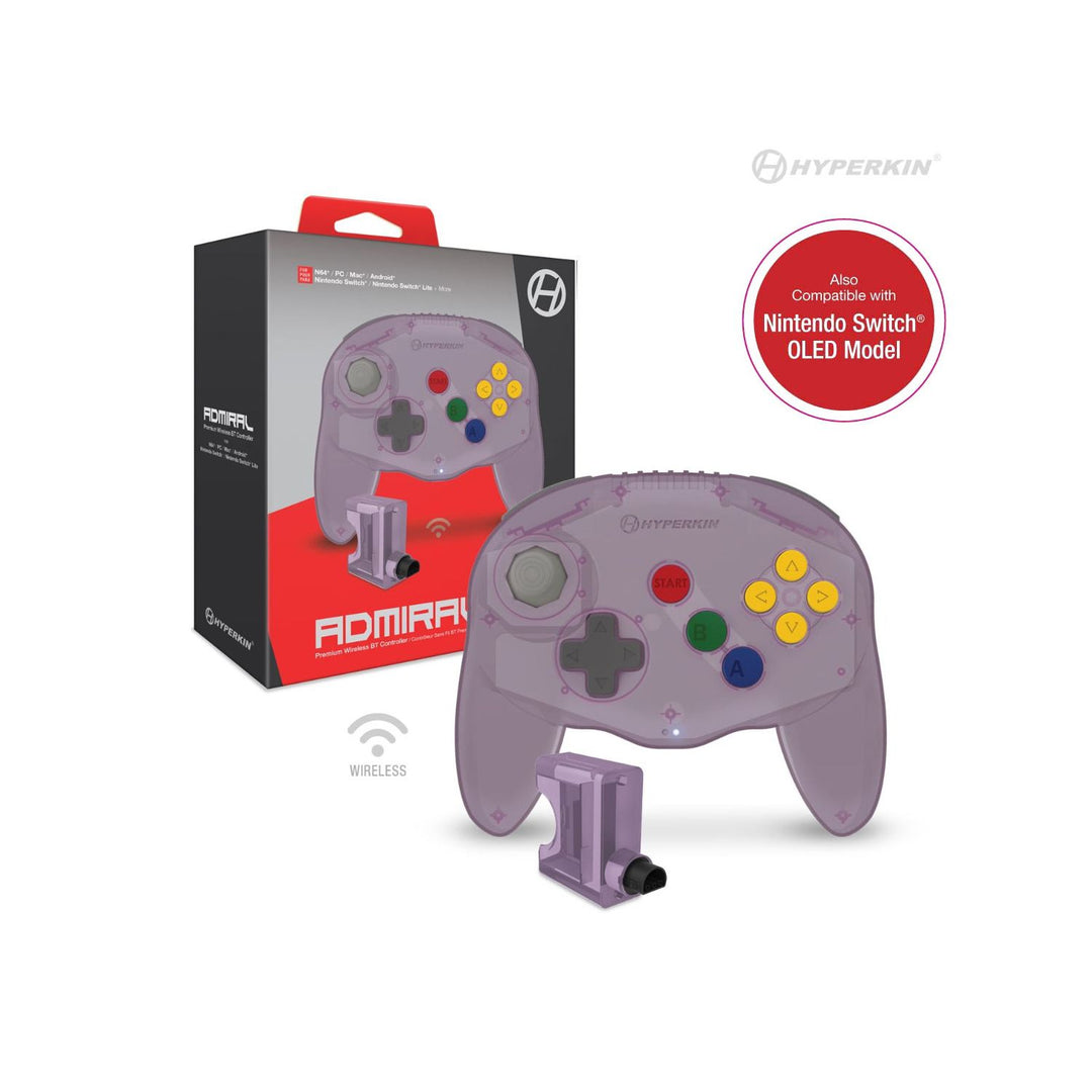 Admiral Premium BT Controller Nintendo 64 (Retro Fam)