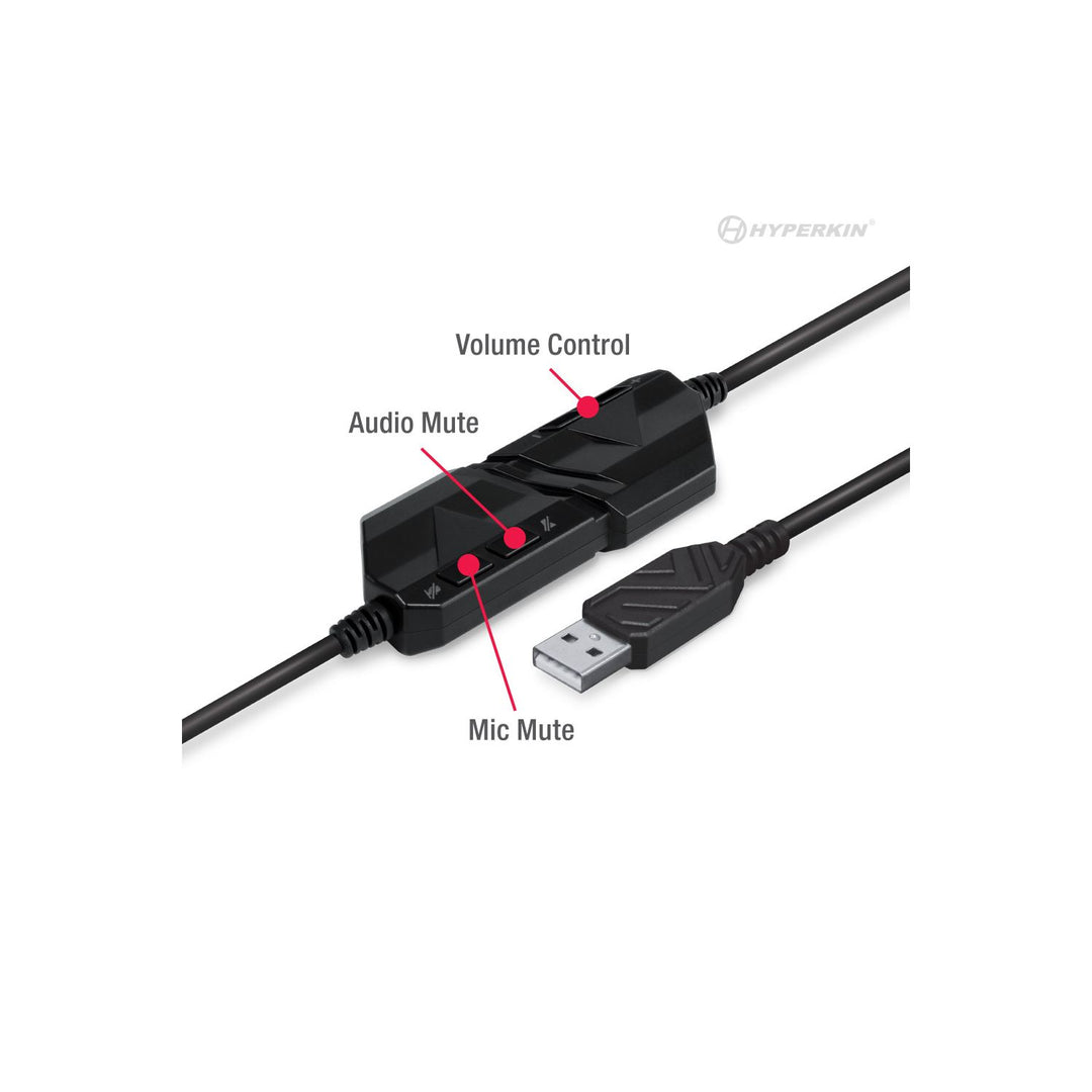 Auriculares USB para juegos UltraWave (Retro Fam)