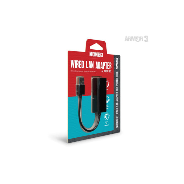 NuConnect Wired LAN Adapter for Nintendo Switch (Retro Fam) - Image 2