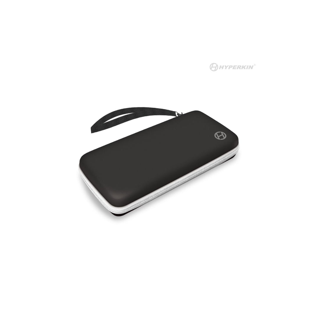EVA Hard Shell Carrying Case Nintendo Switch Lite - Black/White (Retro Fam)