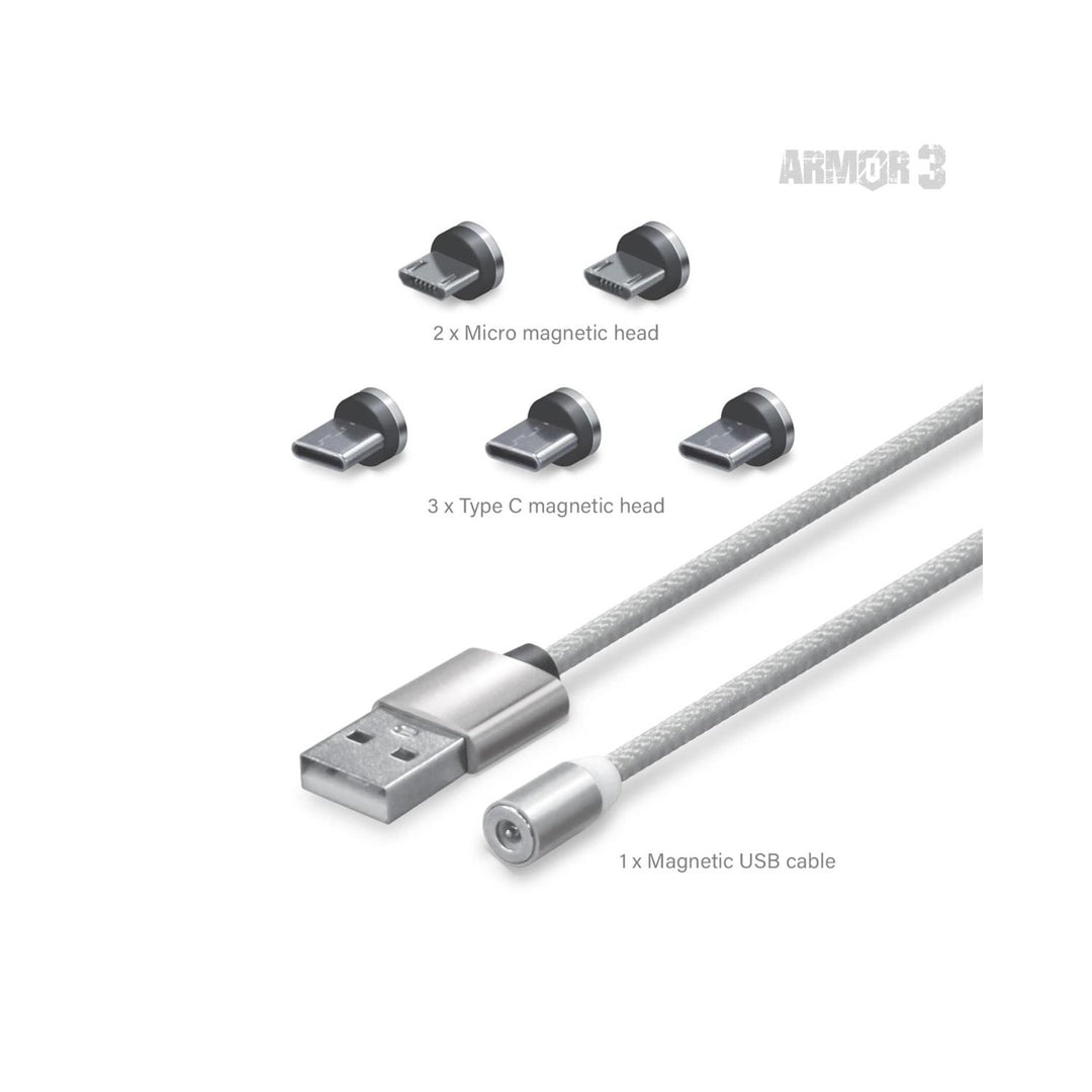 Universal Magnetic Charging Cable (Retro Fam)