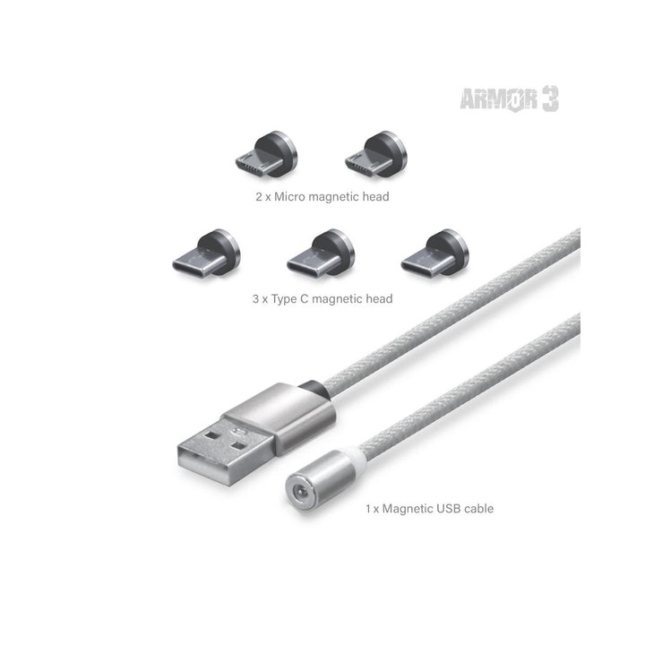 Universal Magnetic Charging Cable (Retro Fam)