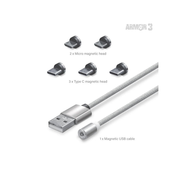 Universal Magnetic Charging Cable (Retro Fam) - Image 2