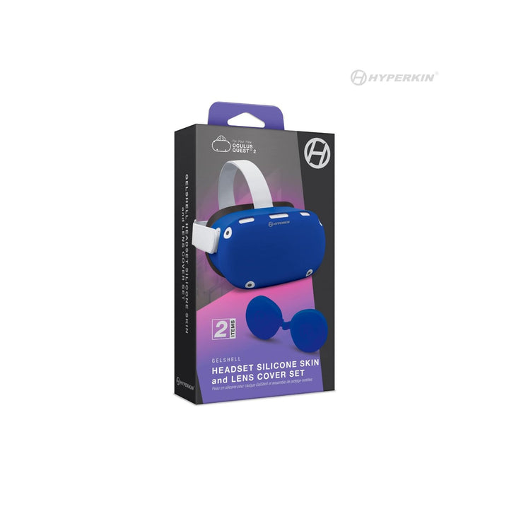 GelShell Headset Silicone Skin & Lens Cover Set for Oculus Quest™ 2 (Retro Fam)