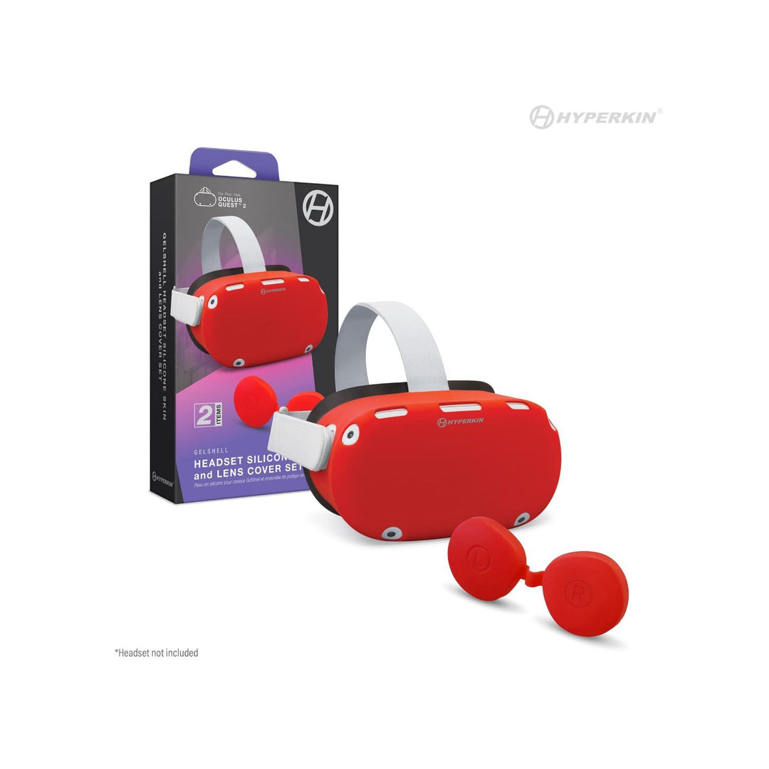 GelShell Headset Silicone Skin & Lens Cover Set for Oculus Quest™ 2 (Retro Fam)