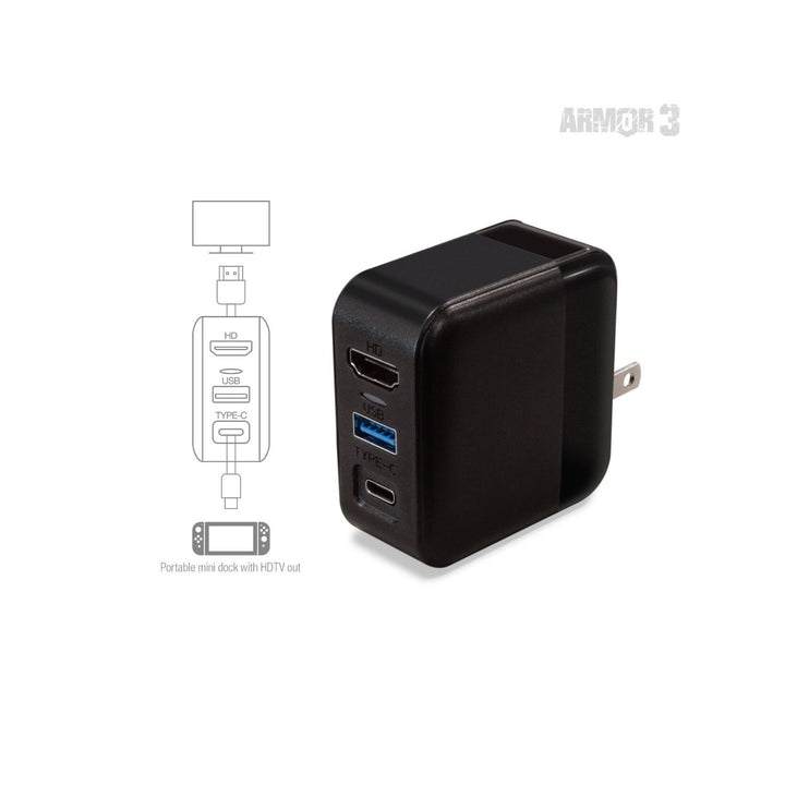 Travel Dock : All-In-One Portable Solution (Retro Fam)
