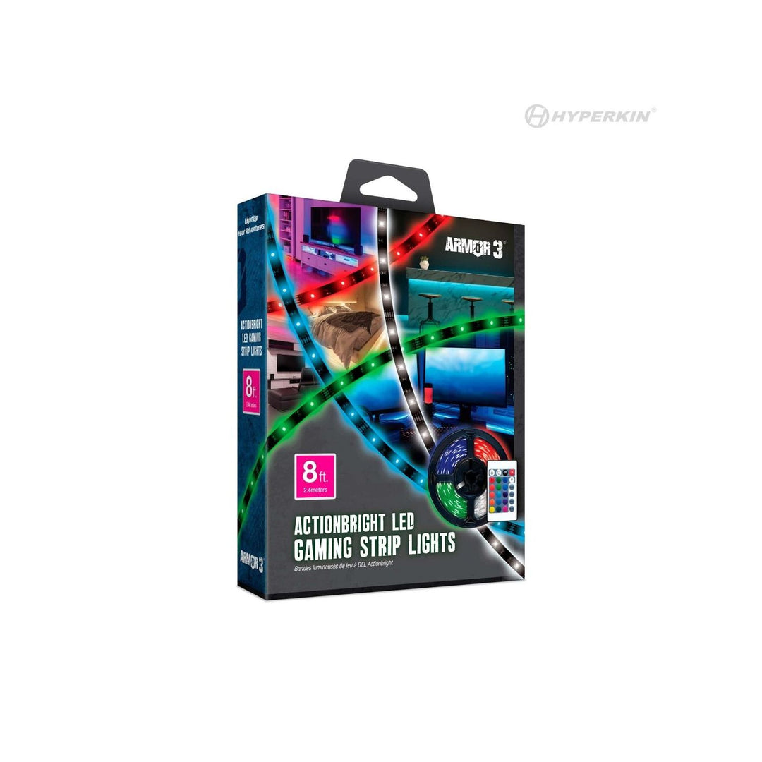 ActionBright LED Game Room Strip Lights (Retro Fam)