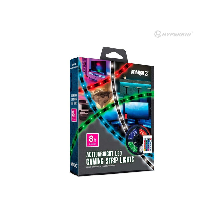 ActionBright LED Game Room Strip Lights (Retro Fam)