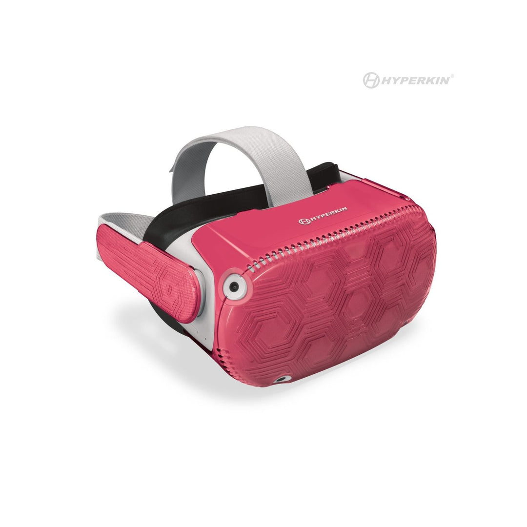 Coques de protection pour casque et sangle de bras pour Oculus Quest 2 (Retro Fam)