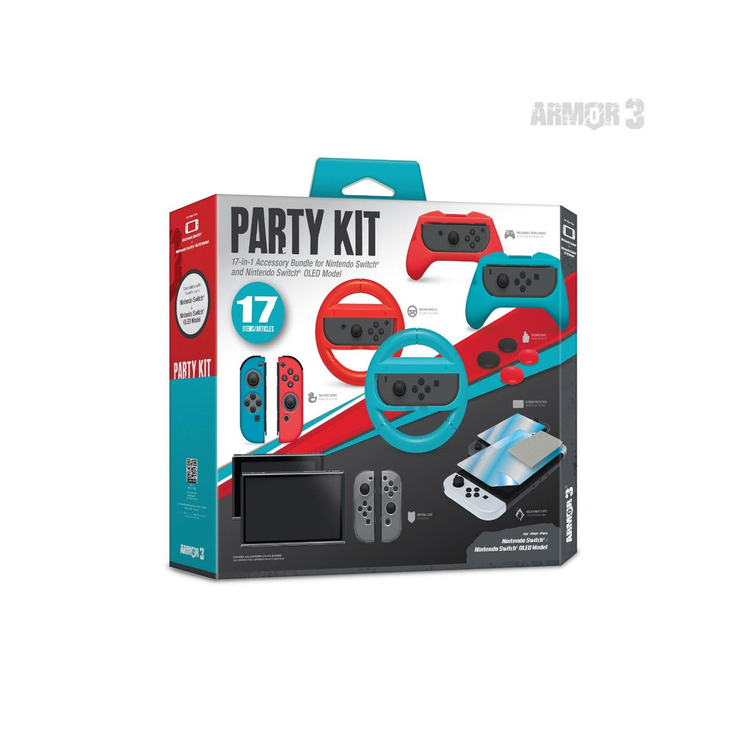 Kit de fiesta para Nintendo Switch/Switch OLED (Retro Fam)