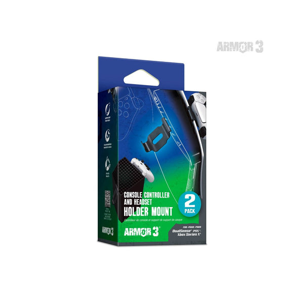 Console Controller and Headset Holder Mount (Retro Fam) - Image 2