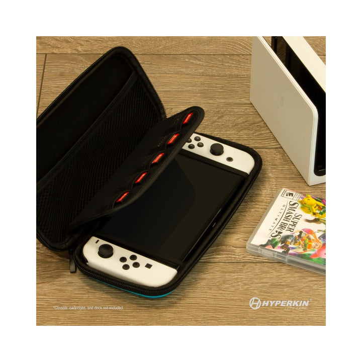 Étui de transport rigide EVA pour Nintendo Switch (Retro Fam)