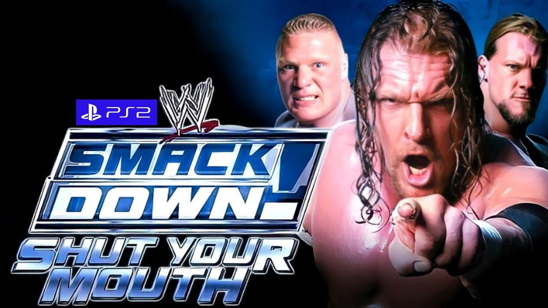 WWE smackdown Shut Your Mouth – PS2 Game (Retro Fam)