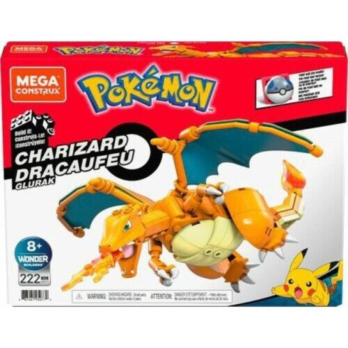 Pokémon Mega Construx - Pokémon Dracaufeu (Famille rétro)