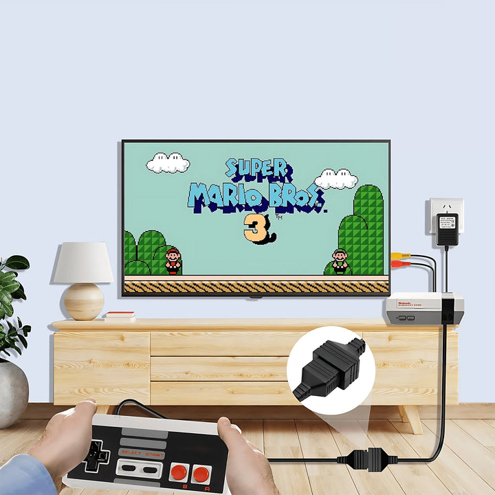 6 Ft. NES Controller Extension Cable x2