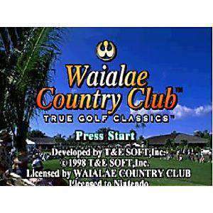 Waialae Country Club: True Golf Classics - N64 Game | Retrolio Games