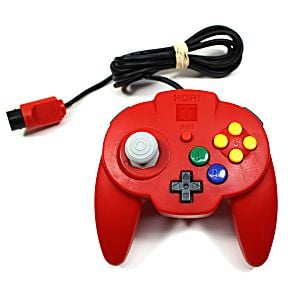 Mando Hori Red Pad de Nintendo 64 (Retro Fam)