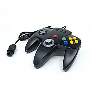 Nuevo mando negro de N64 (Retro Fam)