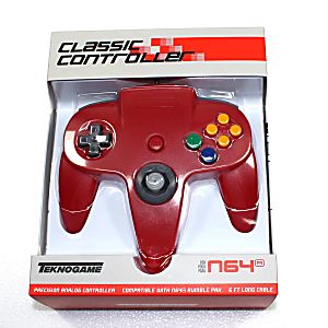 Nouvelle manette rouge Nintendo 64 (Retro Fam)